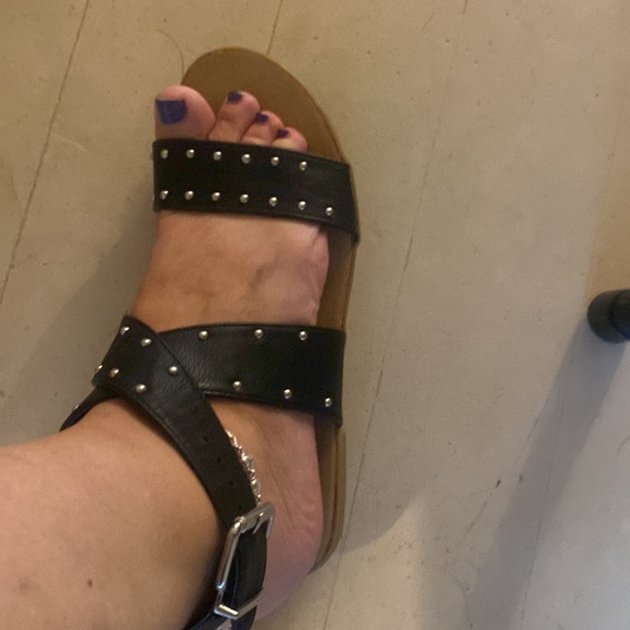 Sandals - black silver dots - Picture 4 of 7